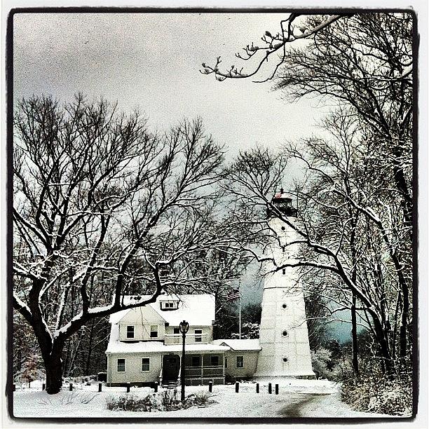 Lakefront Lighthouse Photograph by Nicole Jones