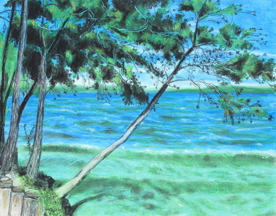 Nature Painting - Lakeland 3 by Jeanne Fischer
