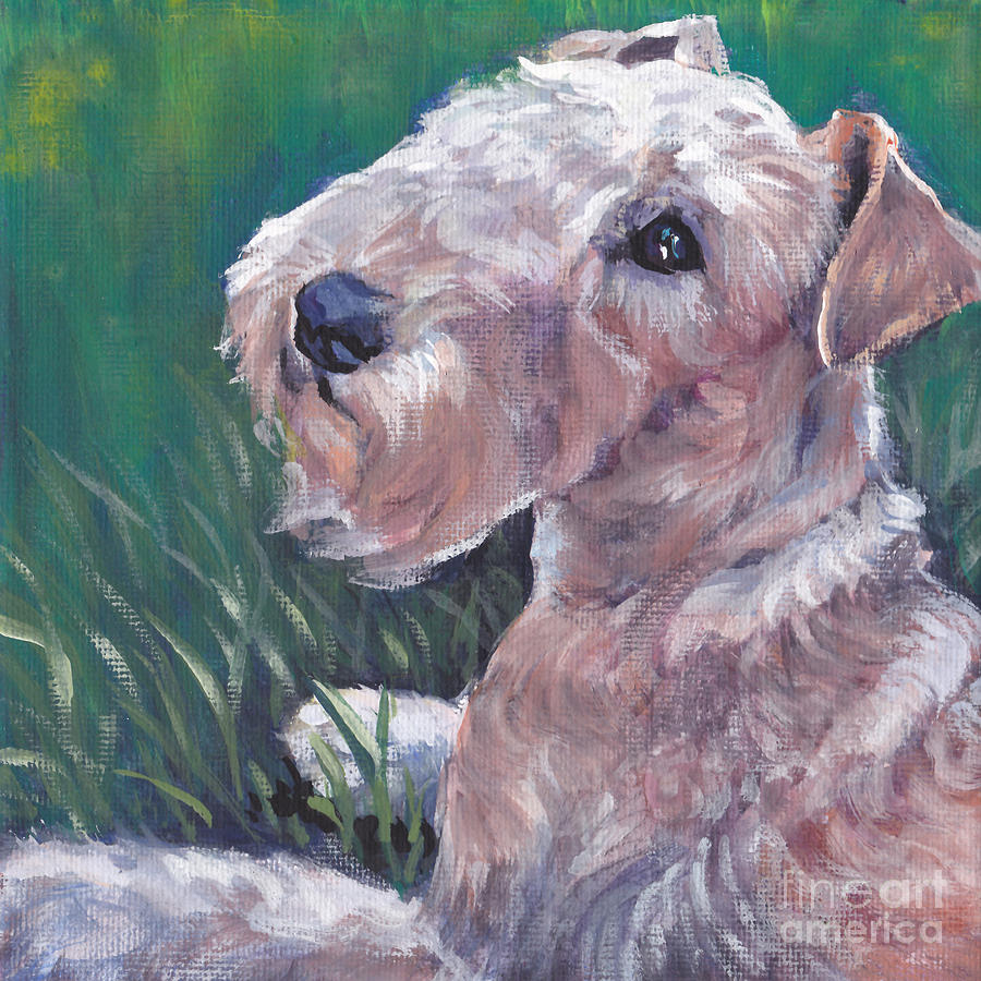Lakeland Terrier Painting by Lee Ann Shepard