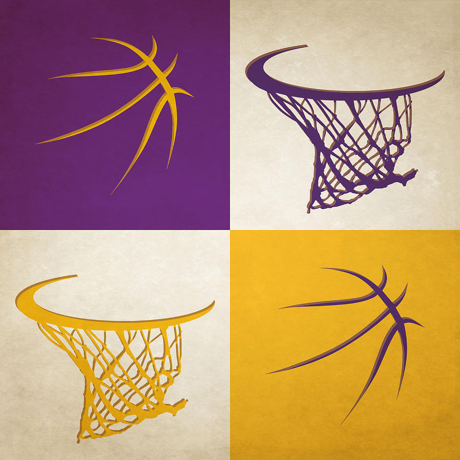 Lakers Basketball Hoop Photograph by Joe Hamilton - Pixels