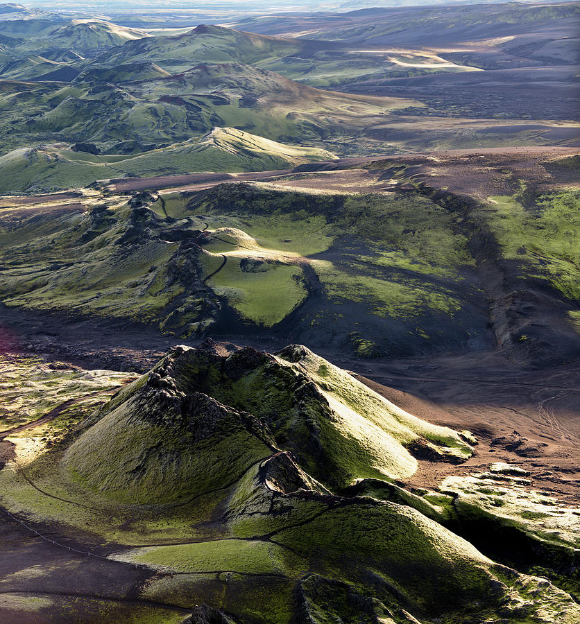 Laki Or Lakagigar  craters Of Laki Photograph by Tom Norring