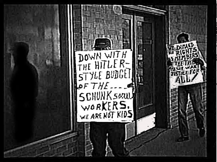 Lakota Sioux protestors Aberdeen South Dakota 1964 Photograph by David Lee Guss