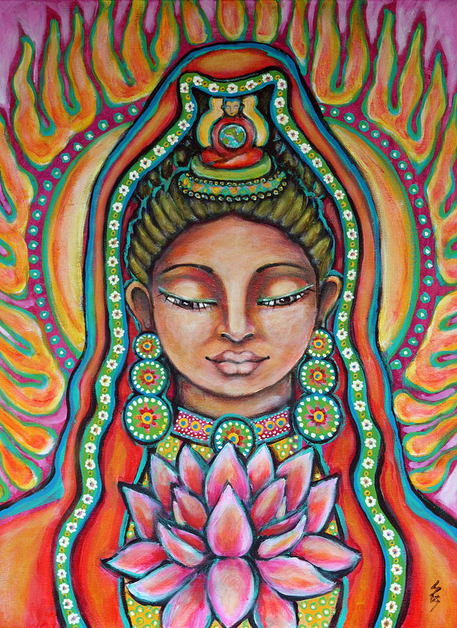 Lakshmi Painting by Shelley Bredeson - Fine Art America