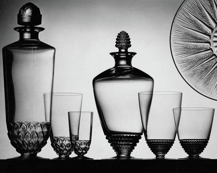Lalique Glassware Photograph by The 3 Lalique Glassware Photograph by The 3