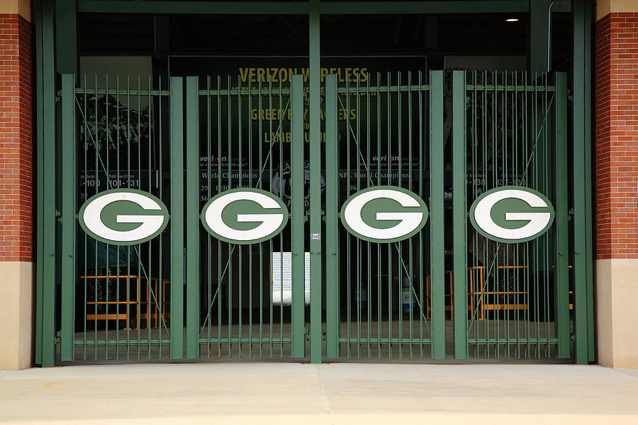 Architecture Photograph - Lambeau Field - Green Bay Packers by Frank Romeo