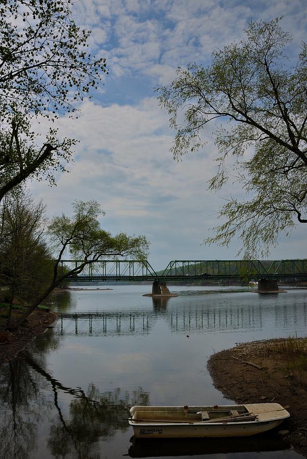 Lambertville and Delaware River Photograph by Steven Richman