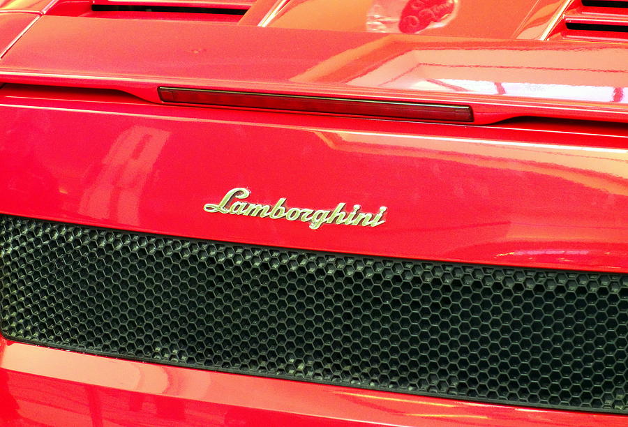 Lamborghini Logo Photograph by Valentino Visentini