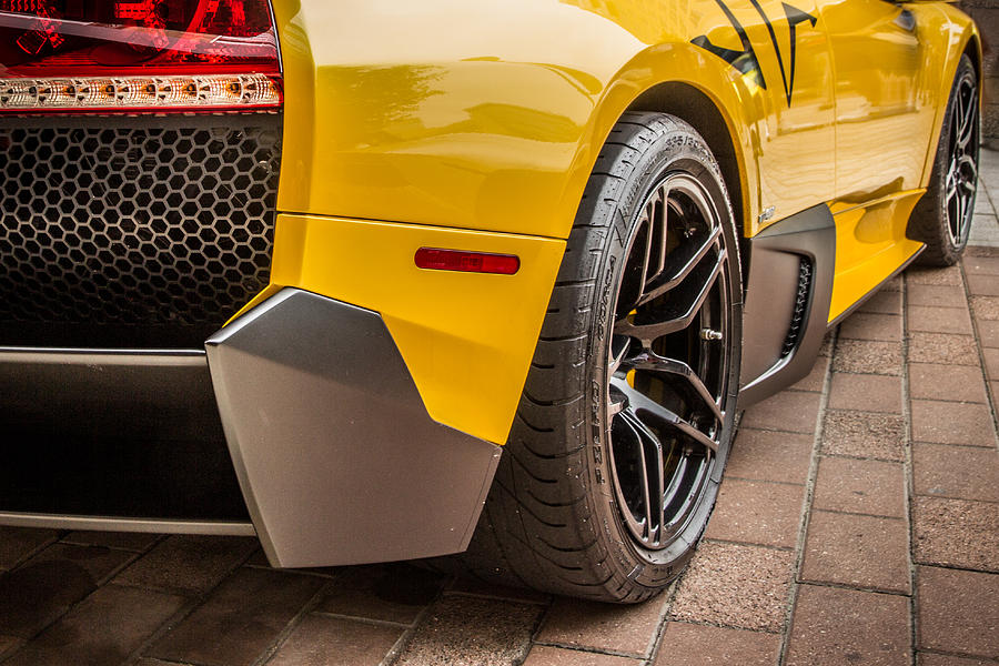 Lamborghini - Side View Photograph