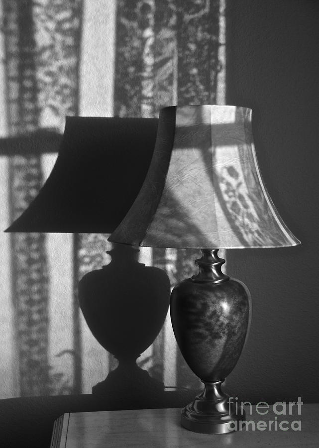 Lamp and Shadow Photograph by Sean Griffin
