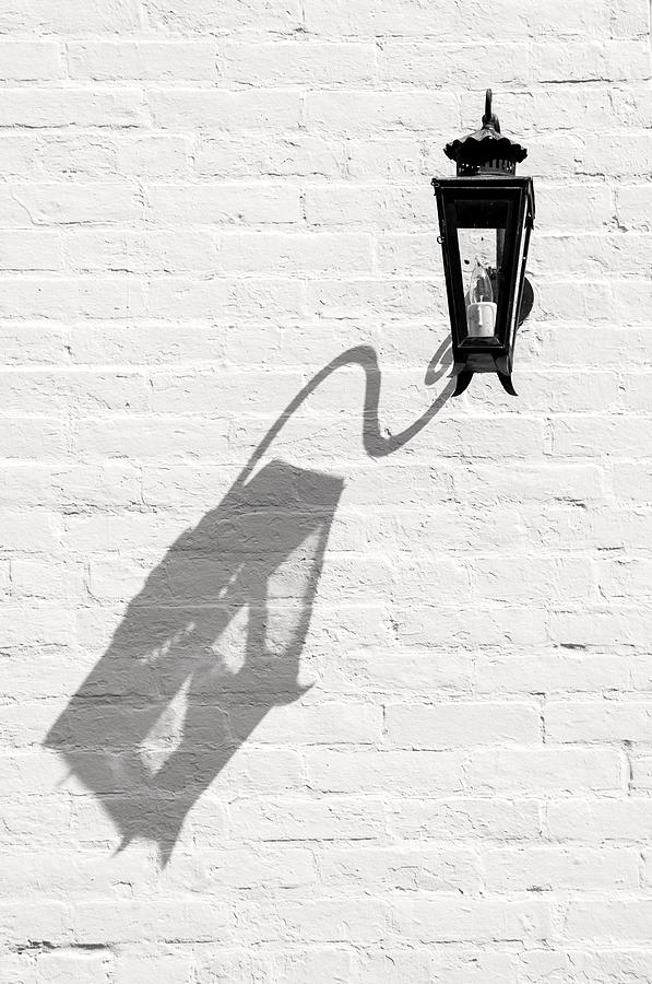 Lamp Shadow Photograph by Don Johnson