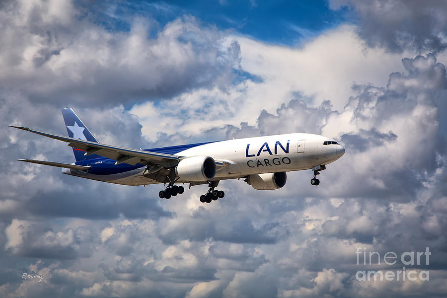 Lan Cargo Boeing 777 Photograph By Rene Triay Photography - Fine Art ...