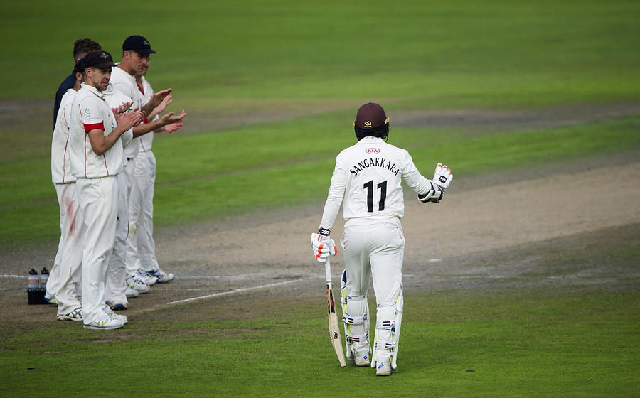Lancashire v Surrey - County Championship Division One Photograph by Nathan Stirk
