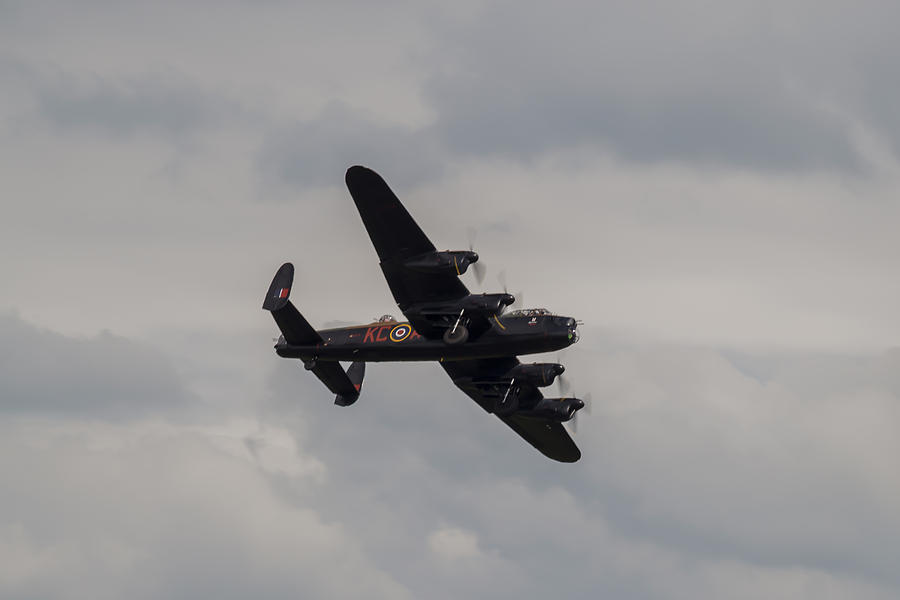Lancaster Bomber - RAF Battle of Britain Memorial Flight Photograph by Scott Lyons