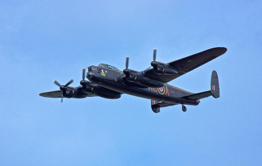 Lancaster Photograph - Lancaster Bomber by Scott Carruthers