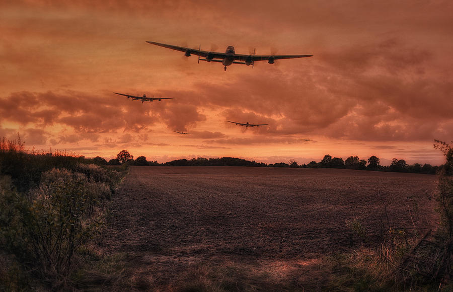Lancaster Bomber Sorte Photograph by Jason Green