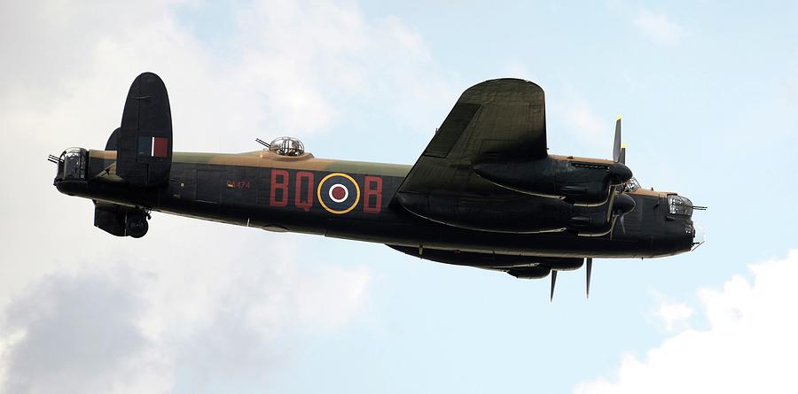 Airplane Photograph - Lancaster Bomber by /us Air Force