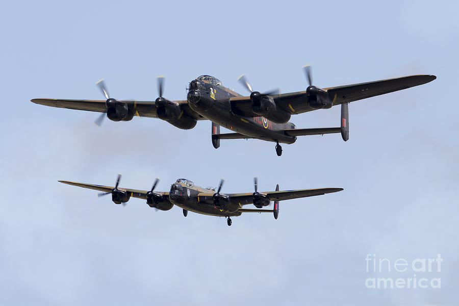 Lancaster Bombers Photograph by Airpower Art