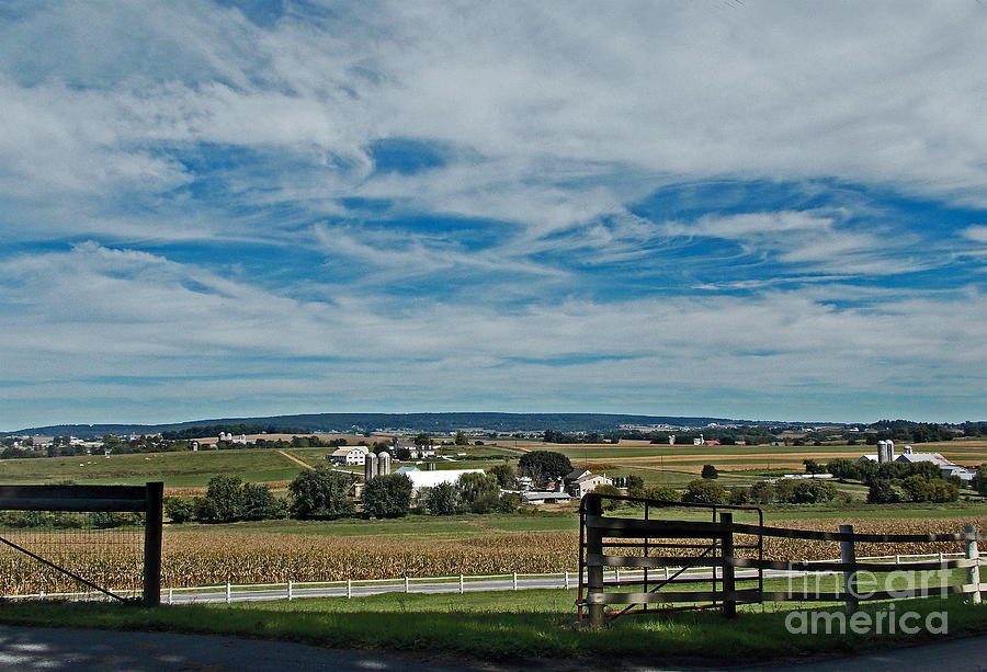 Farm Photograph - Lancaster County by Skip Willits