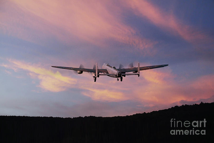 Lancaster Farewell Digital Art by Airpower Art