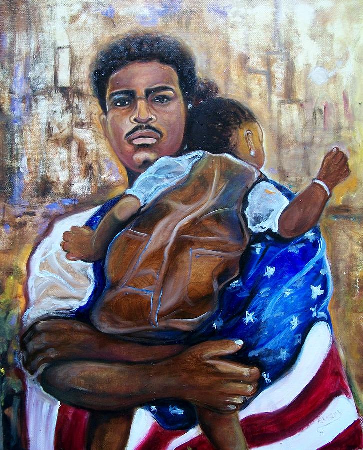 Land Of The Free  Painting by Emery Franklin