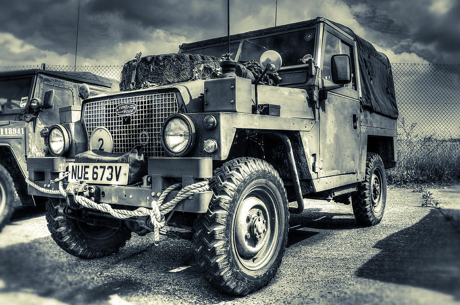Land Rover Photograph - Land Rover - Defender by Ian Hufton