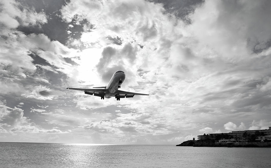 Landing Jet Photograph by Nathan Blaney - Fine Art America