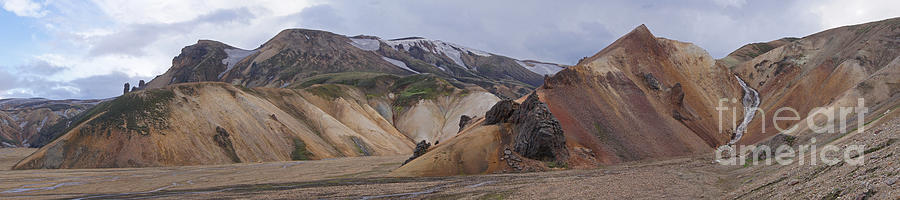 Landmannalaugar Iceland western hills Photograph by Rudi Prott