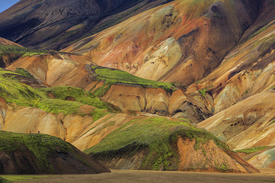 Landmannalaugar Voulcano Landscape Photograph by Gavriel Jecan