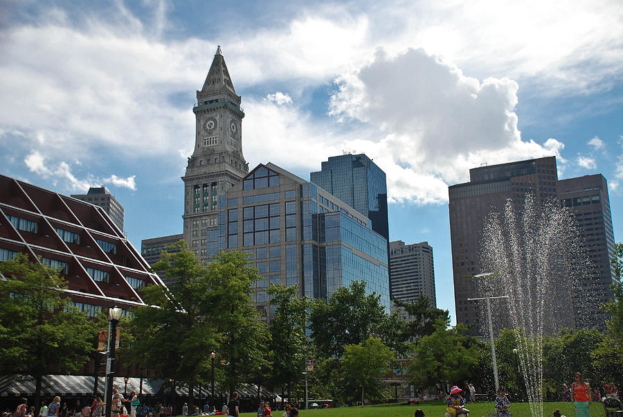Boston Photograph - Landmarks by Mark Wiley Boston Photograph - Landmarks by Mark Wiley