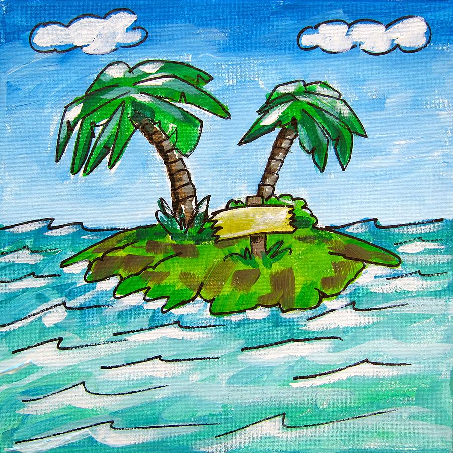 Landons Island Painting