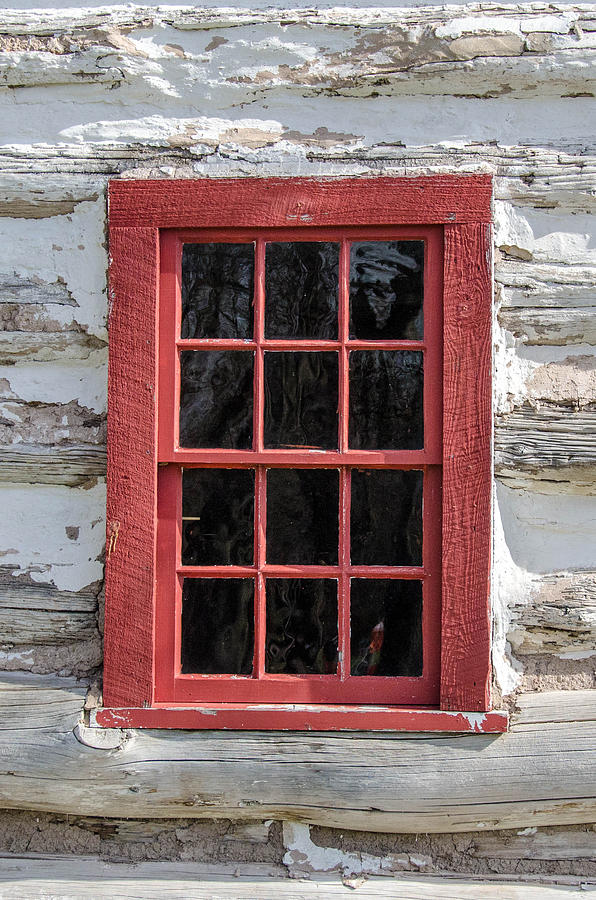 Landow Cabin Window Photograph by Guy Whiteley