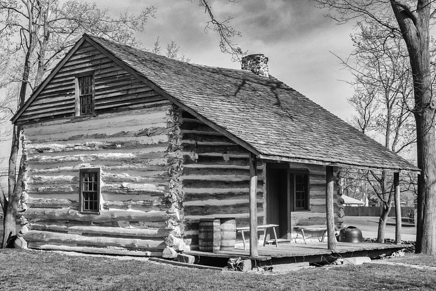 Landow Log Cabin Photograph by Guy Whiteley - Pixels