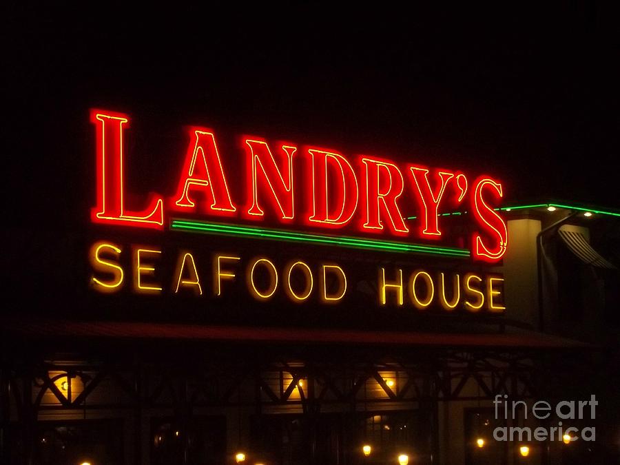 Landrys Seafood House Photograph by Kelly Awad