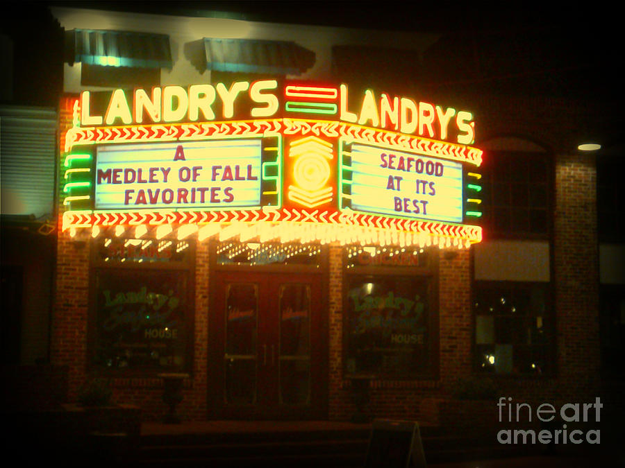 Landrys Seafood in Lomoish Photograph by Kelly Awad