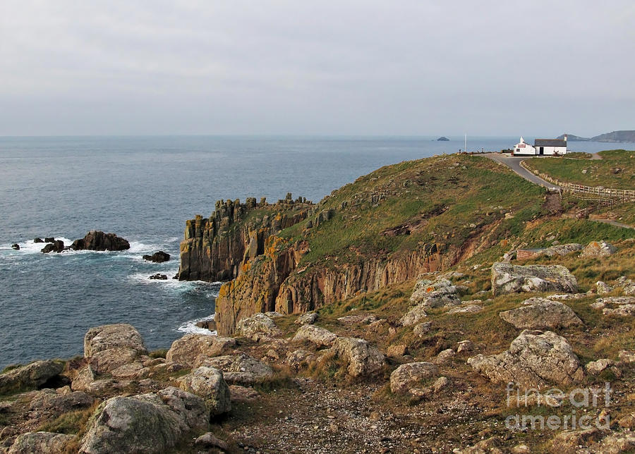 Nature Photograph - Lands End The most western point of UK by Kiril Stanchev