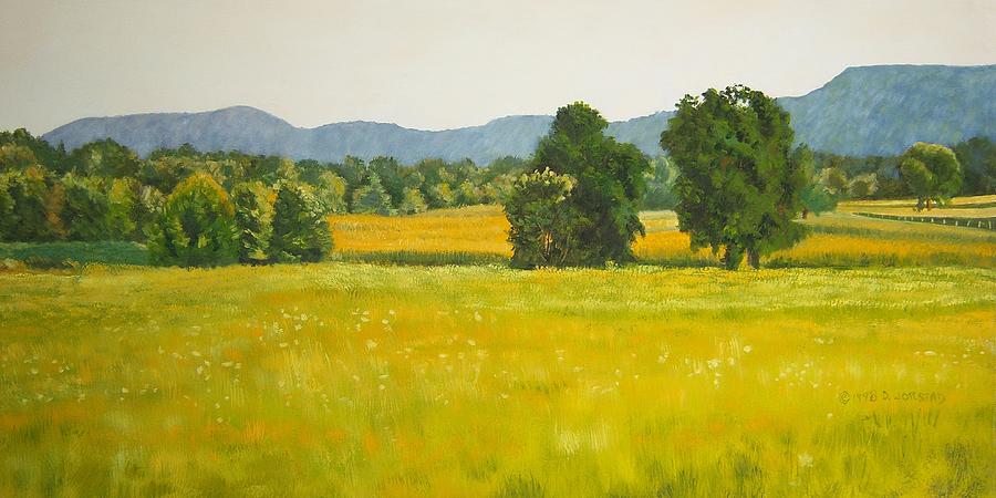 Landscape Art Print Oil Painting For Sale Fields Painting By Diane   Landscape Art Oil Painting For Sale Fields Diane Jorstad 