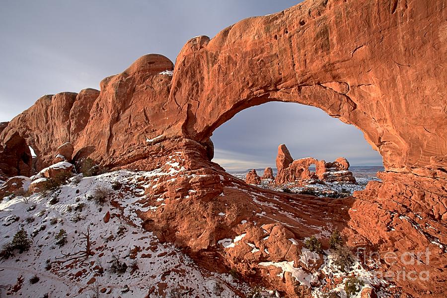 Landscape At Arches Photograph by Adam Jewell