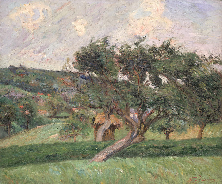 Landscape at Damiette Painting by Jean Baptiste Armand Guillaumin