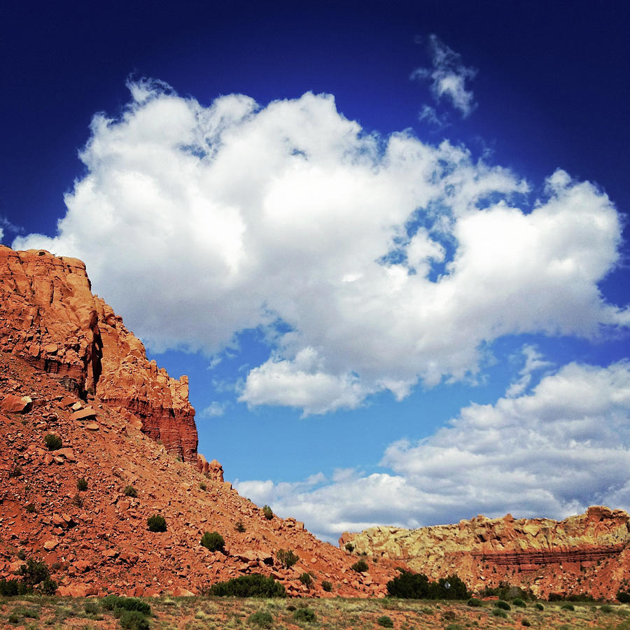 Landscape Desert Badlands Sky Photograph by Amygdala imagery