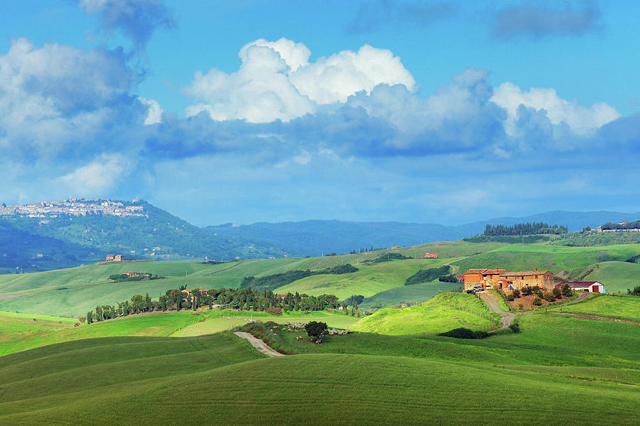 Landscape In Tuscany Photograph by Mammuth