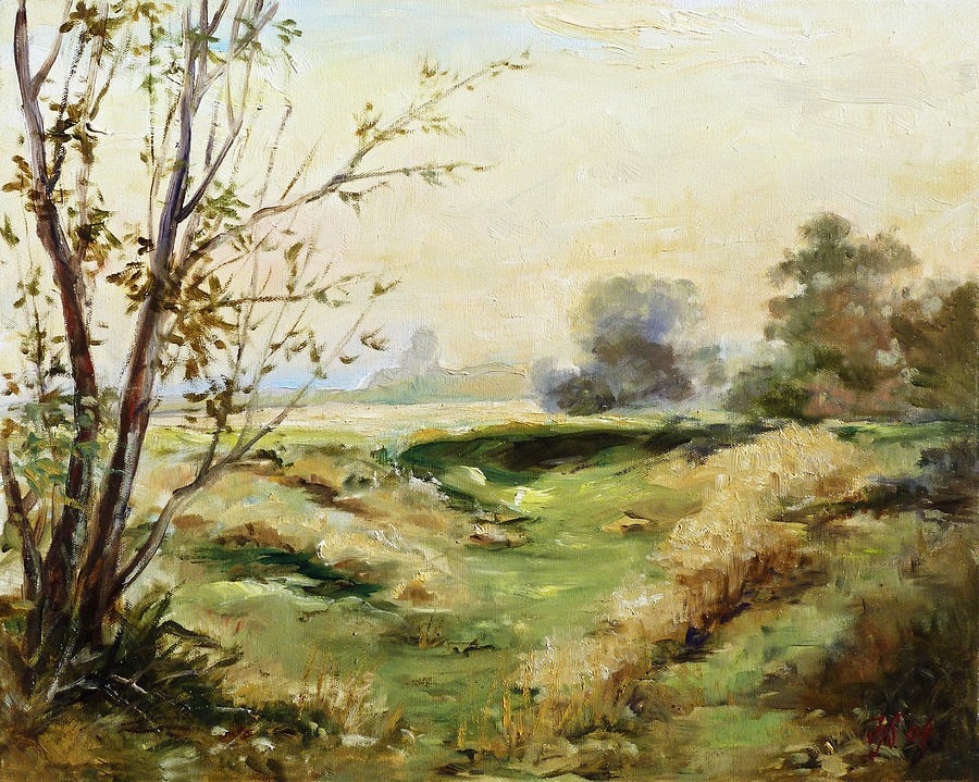 Landscape Painting by Irek Szelag