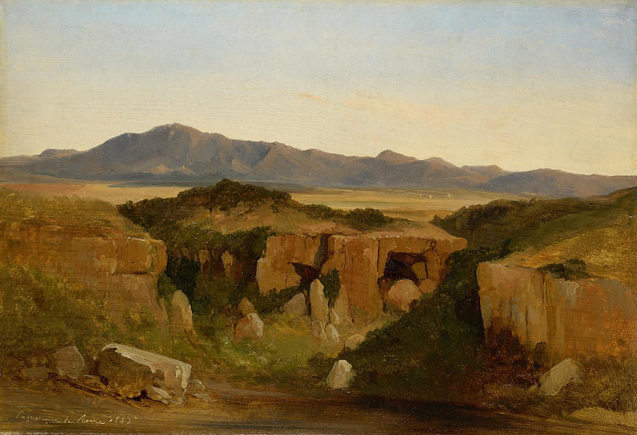 Landscape Painting by Jules Coignet