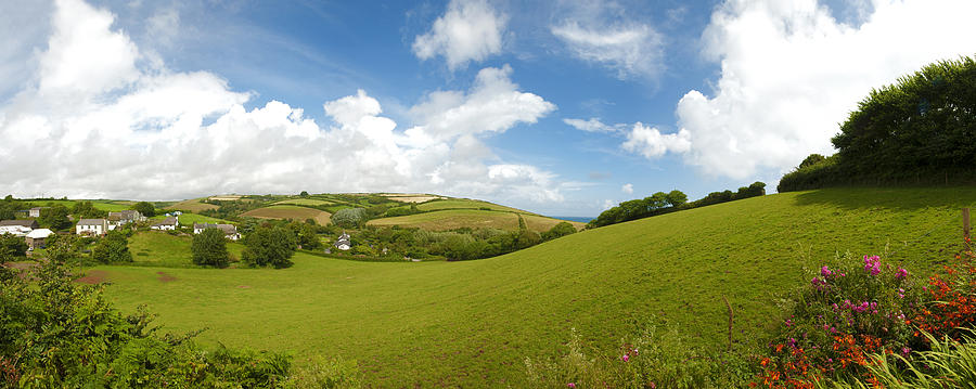 Landscape near Hallsands in Devon GB Photograph by Chevy Fleet
