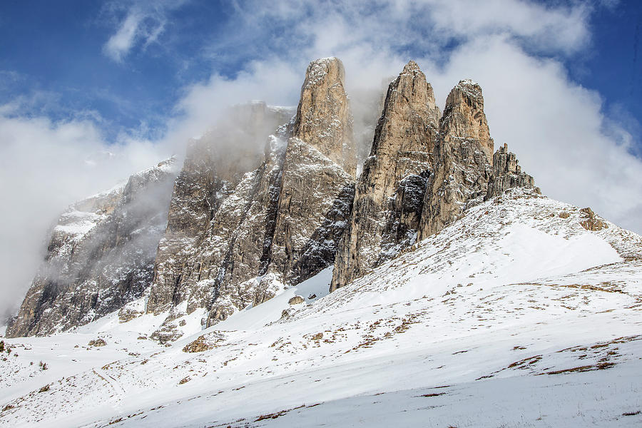 Landscape Near The Sella Pass, Italy Photograph by Eddie Gianelloni Media Landscape Near The Sella Pass, Italy Photograph by Eddie Gianelloni Media