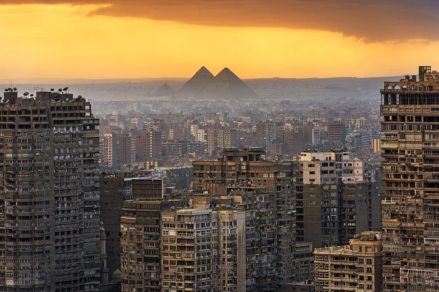 Landscape of Cairo Photograph by Nirian