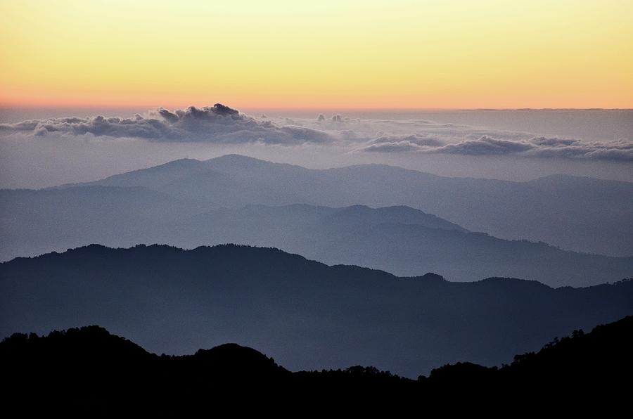 Landscape Of The Himalayas At Dawn Photograph by Pallab Seth Landscape Of The Himalayas At Dawn Photograph by Pallab Seth