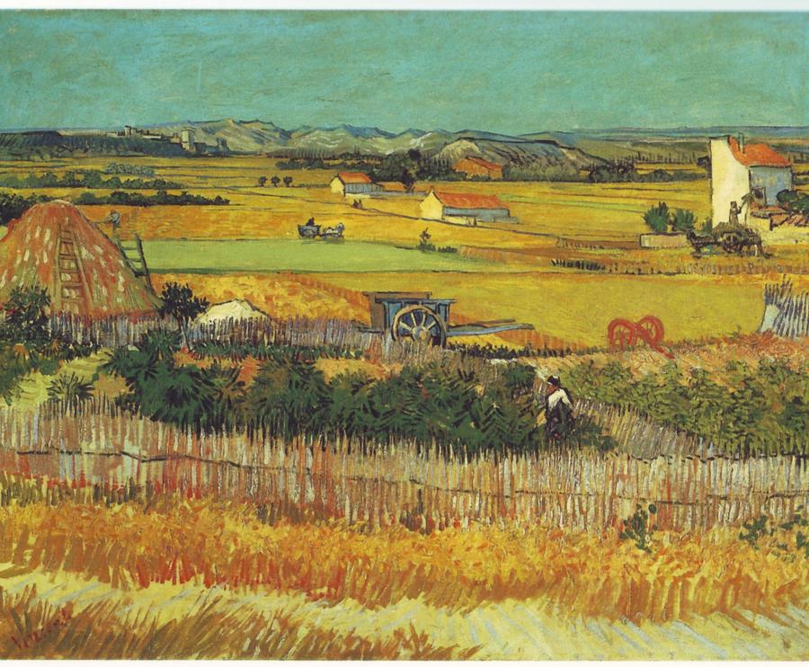 Vincent Van Gogh Painting - Landscape by Philip Ralley