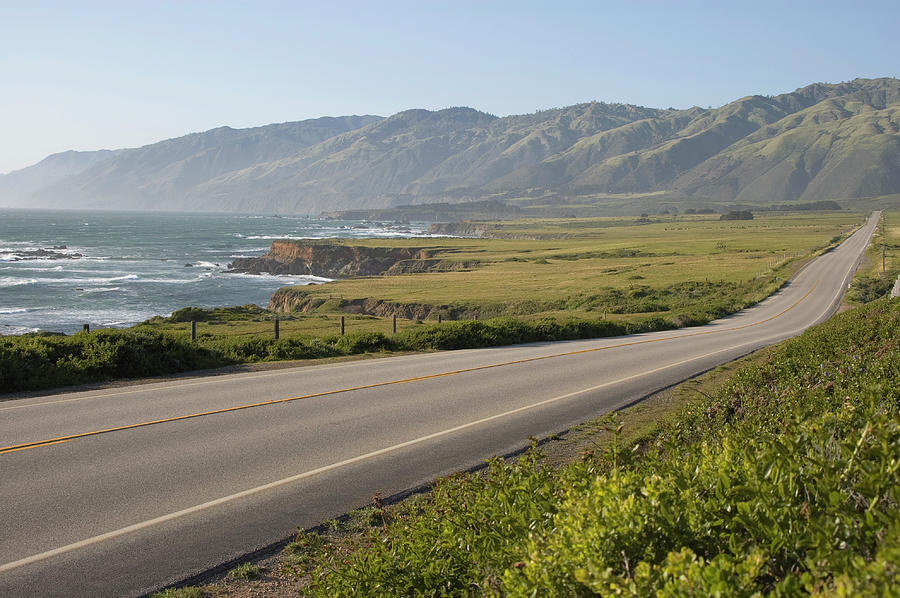 Landscape With Highway 1 Photograph by John Elk