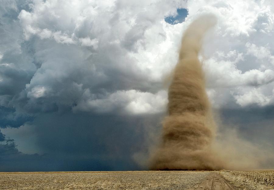 Landspout Tornado Photograph by Jim Reed Photography/science Photo Library