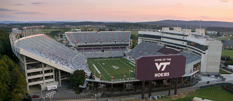 Lane Stadium At Virginia Tech Photograph By John Holladay Fine Art America